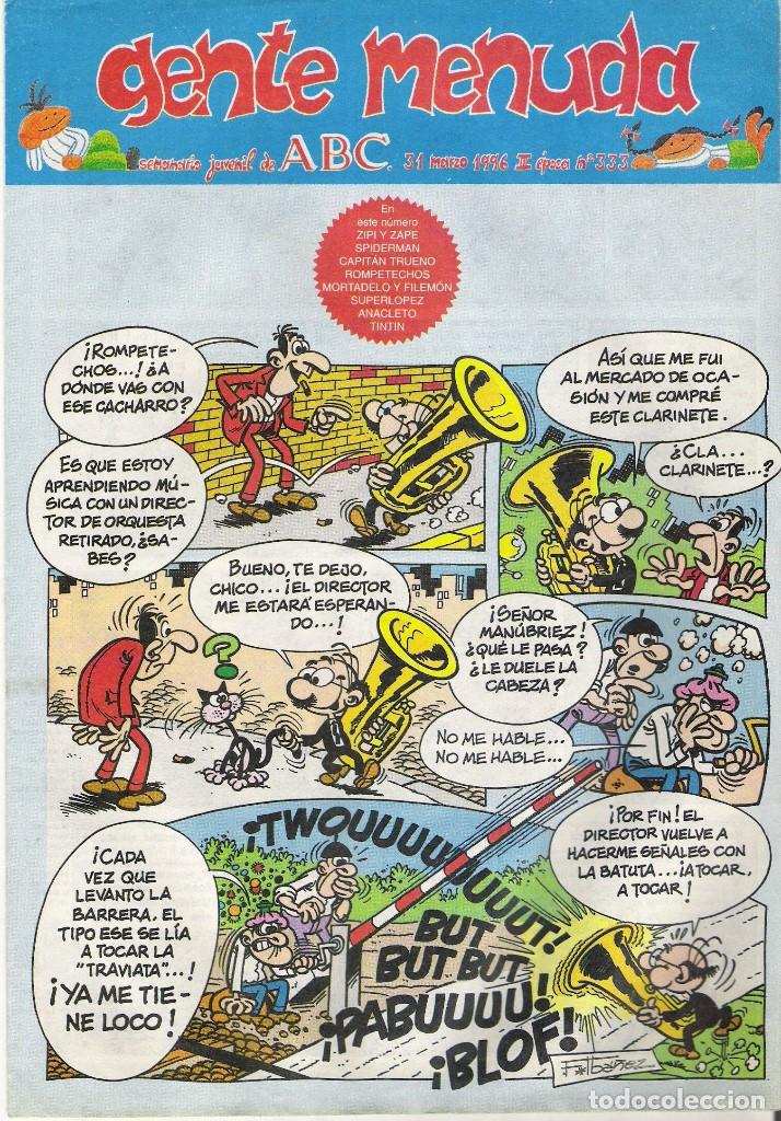 C&oacute;mics: GENTE MENUDA 333 - Foto 1