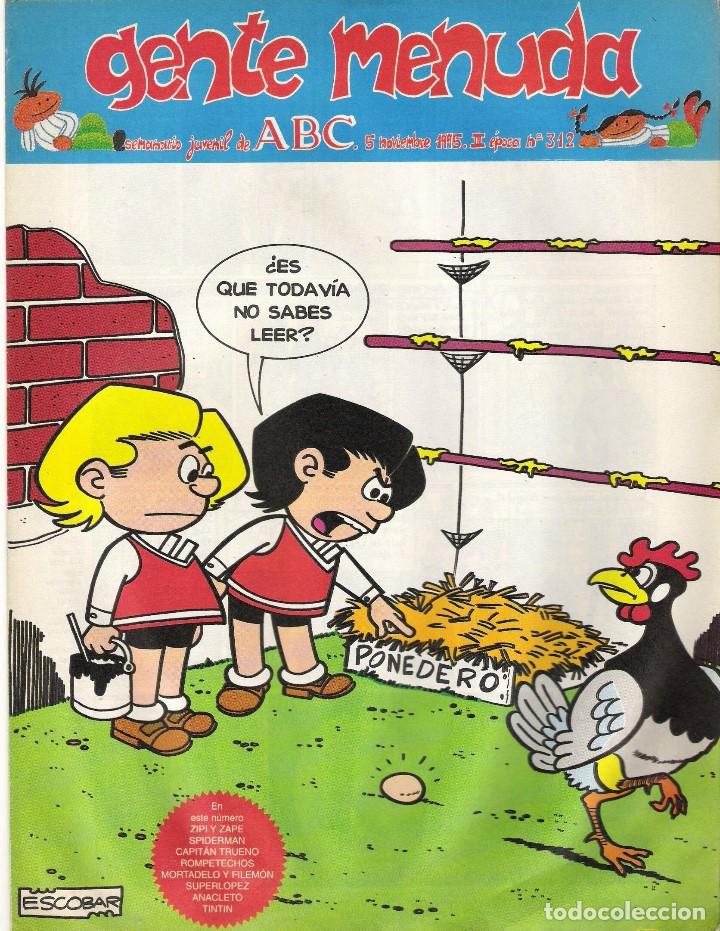 C&oacute;mics: GENTE MENUDA 312 - Foto 1