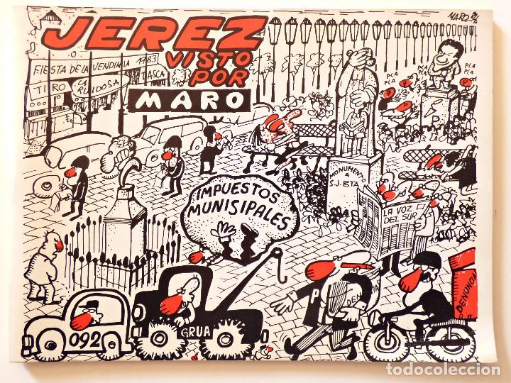 C&oacute;mics: JEREZ VISTO POR MARO. HUMOR Y S&Aacute;TIRA DE LO ACONTECIDO BAJO LA ALCALD&Iacute;A DE PEDRO PACHECO. A&Ntilde;O 1984