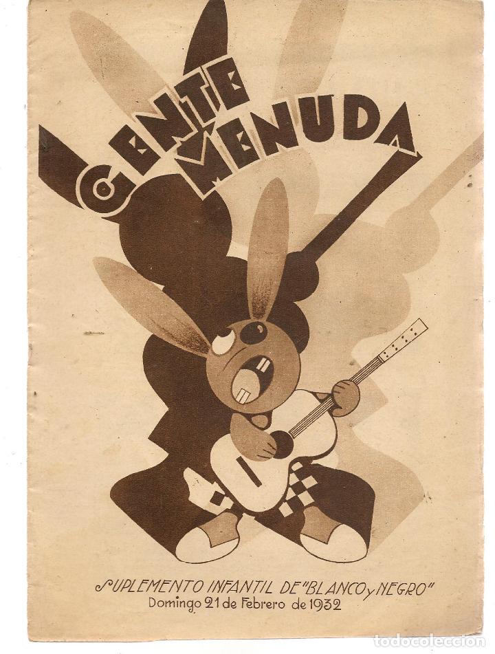 C&oacute;mics: GENTE MENUDA. 21 FEBRERO 1932. (C/A3) - Foto 1