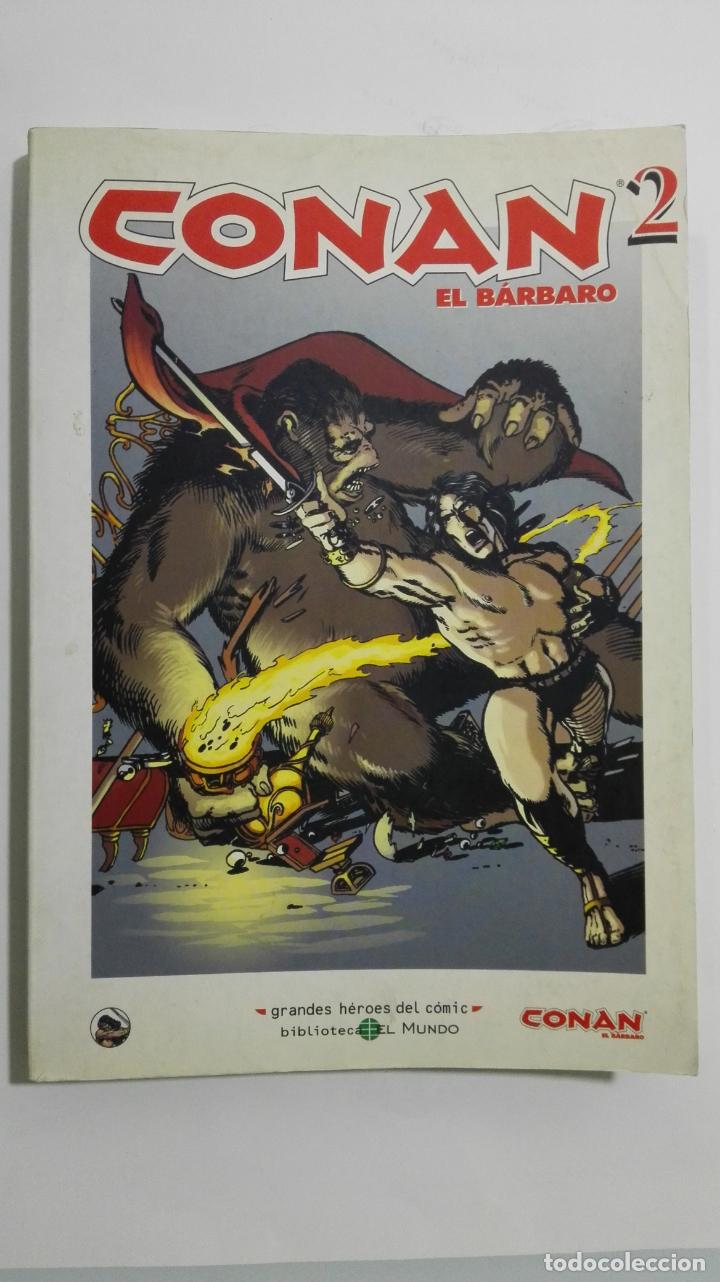 C&oacute;mics: CONAN EL BARBARO N&ordm; 2, BIBLIOTECA EL MUNDO - Foto 1