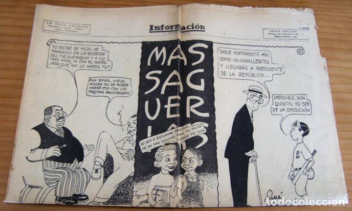 C&oacute;mics: INFORMACI&Oacute;N - A&Ntilde;O 1946 - HUMORISMO - Foto 1