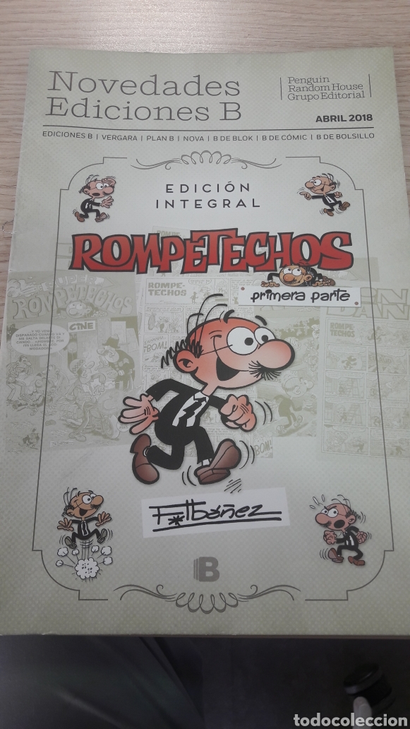 C&oacute;mics: Novedades ediciones B abril 2018 comic edicion 8ntegral Rompetechos - Foto 1