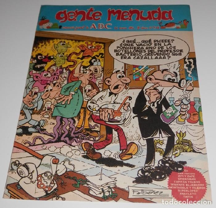 C&oacute;mics: GENTE MENUDA N&ordm; 218 - SUPLEMENTO DE ABC - Foto 1