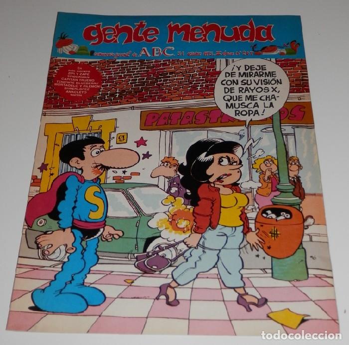 C&oacute;mics: GENTE MENUDA N&ordm; 207 - SUPLEMENTO DE ABC - Foto 1