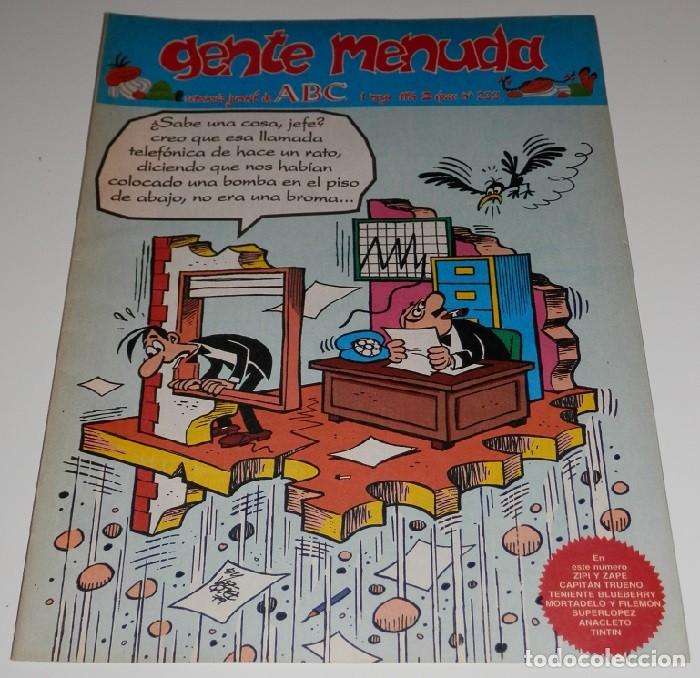 C&oacute;mics: GENTE MENUDA N&ordm; 233 - SUPLEMENTO DE ABC - Foto 1