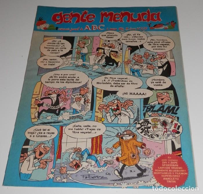 C&oacute;mics: GENTE MENUDA N&ordm; 225 - SUPLEMENTO DE ABC - Foto 1