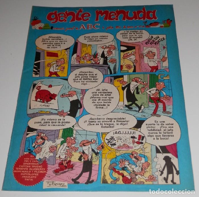 C&oacute;mics: GENTE MENUDA N&ordm; 190 - SUPLEMENTO DE ABC - Foto 1
