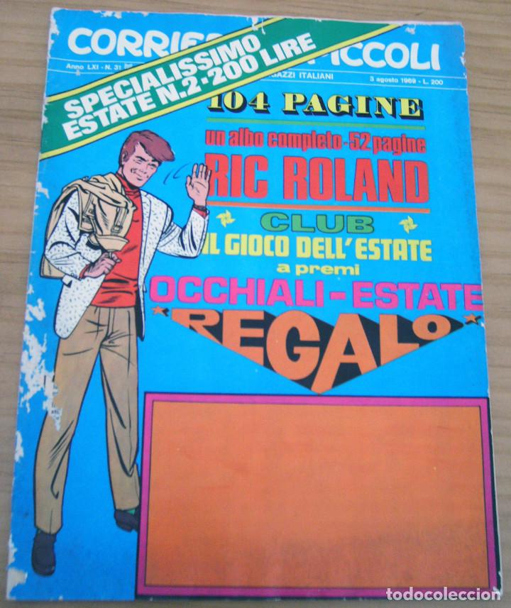 C&oacute;mics: CORRIERE DEI PICCOLI - N&Uacute;M. 31- A&Ntilde;O 1969 - Foto 1