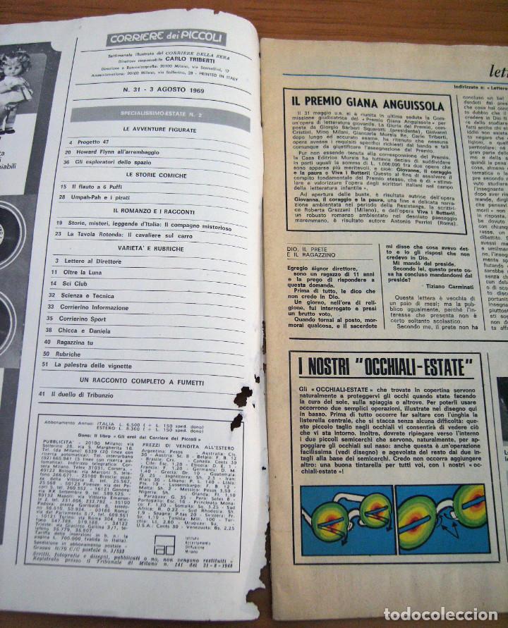 C&oacute;mics: CORRIERE DEI PICCOLI - N&Uacute;M. 31- A&Ntilde;O 1969 - Foto 2