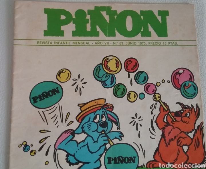 C&oacute;mics: REVISTA PI&Ntilde;ON N&deg; 63, junio 1975. - Foto 2