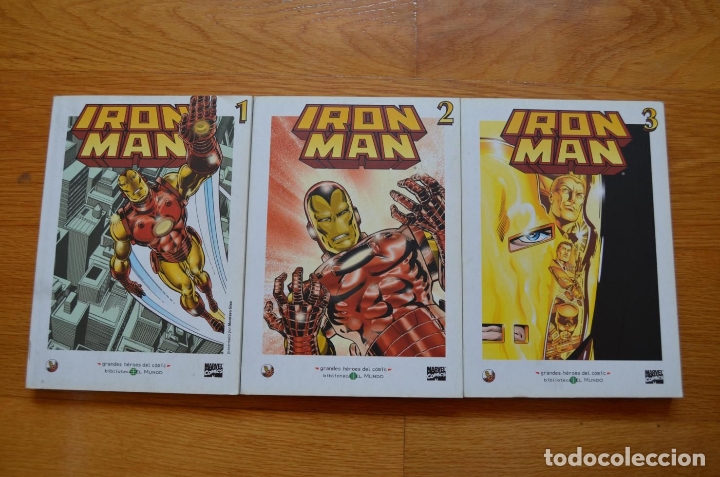 C&oacute;mics: Iron Man 1 al 3 (El Mundo) - Foto 1