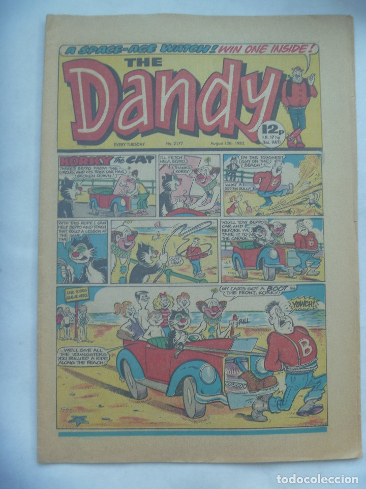 C&oacute;mics: THE DANDY , AGOSTO 1983 . EDICION ORIGINAL EN INGLES - Foto 1
