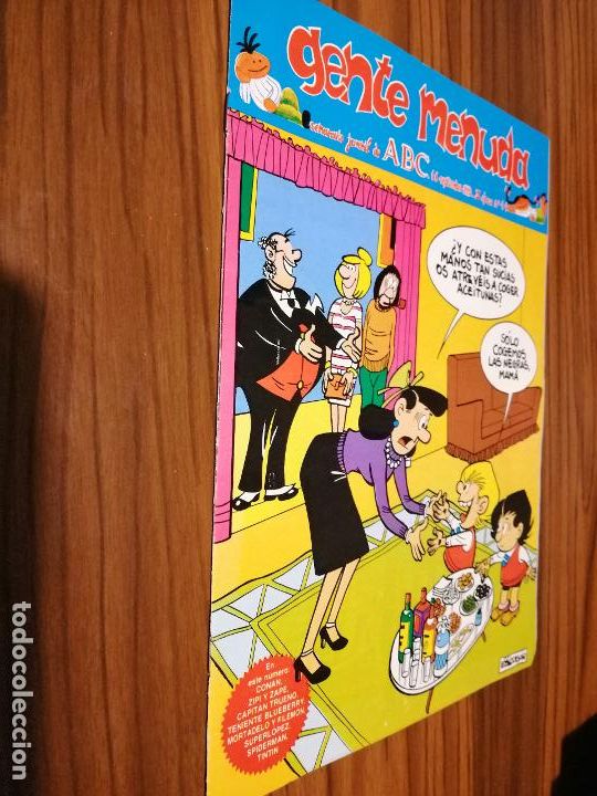 C&oacute;mics: GENTE MENUDA 44. SUPLEMENTO DE COMICS DE ABC. GRAPA. BUEN ESTADO - Foto 1