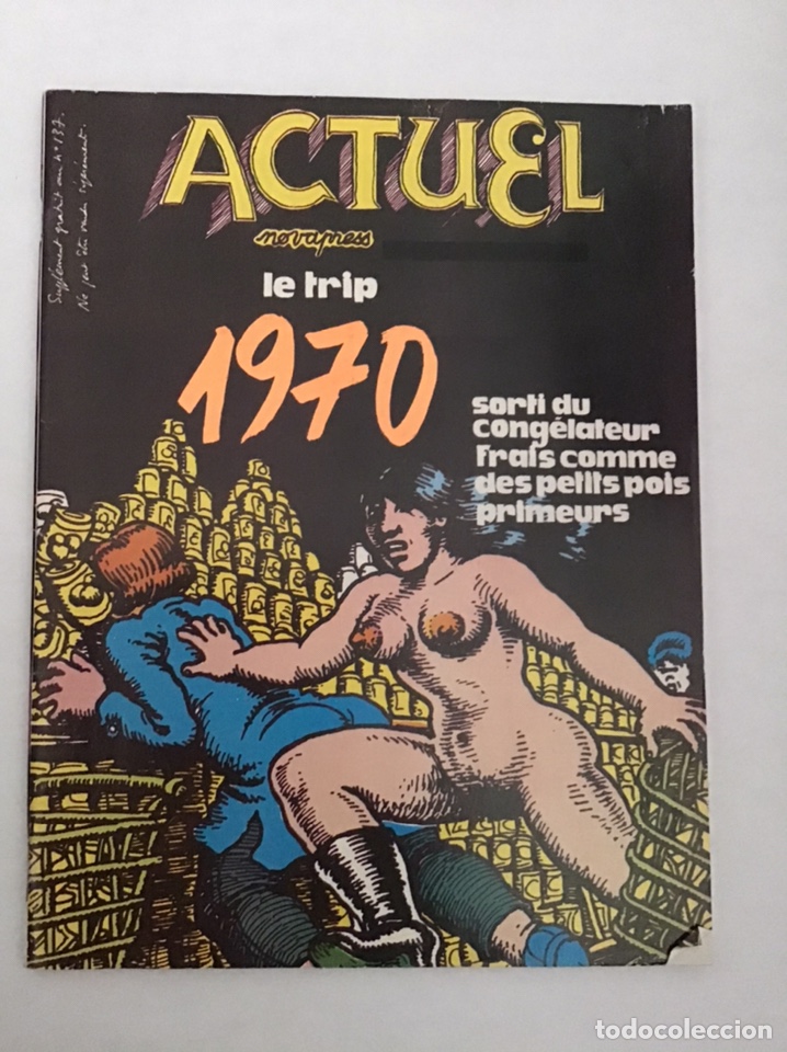 C&oacute;mics: Actuel. Suplemento num. 137. Le trip 1970 - Foto 1