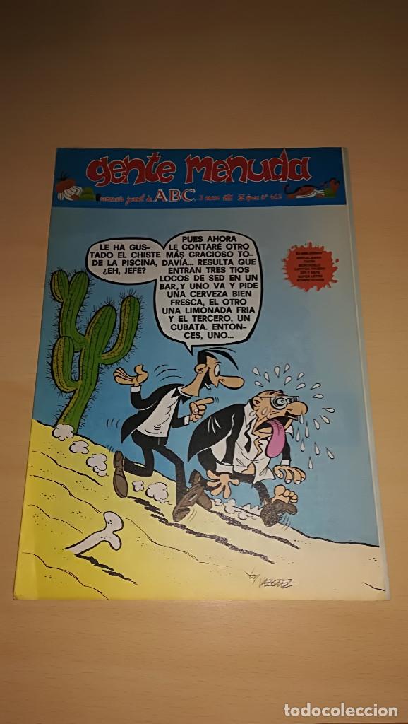 C&oacute;mics: Gente Menuda n&ordm; 462 - 3 Enero 1999 - Suplemento ABC - Foto 1