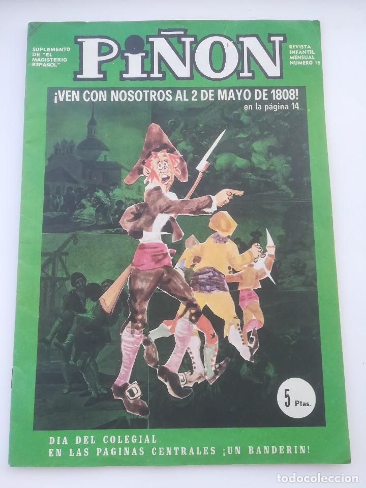 C&oacute;mics: REVISTA INFANTIL MENSUAL PI&Ntilde;ON N&ordm; 18 JUNIO 1970 - Foto 1
