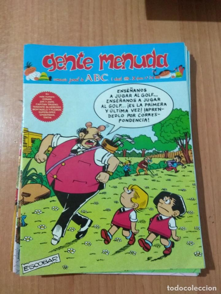 C&oacute;mics: lote comic gente menuda del 3 al 20 - Foto 5