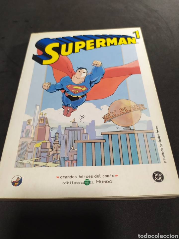 Comics: Superman n&uacute;mero 1 Grandes heroes del c&oacute;mic Biblioteca el Mundo