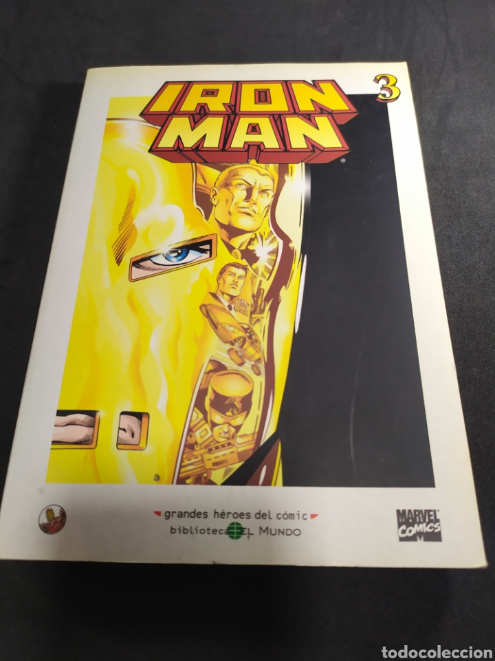 Comics: Iron Man n&uacute;mero 3 Grandes heroes del c&oacute;mic Biblioteca el mundo