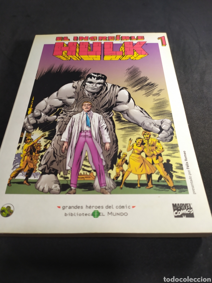 Comics: El incre&iacute;ble hulk Grandes heroes del c&oacute;mic Biblioteca el mundo