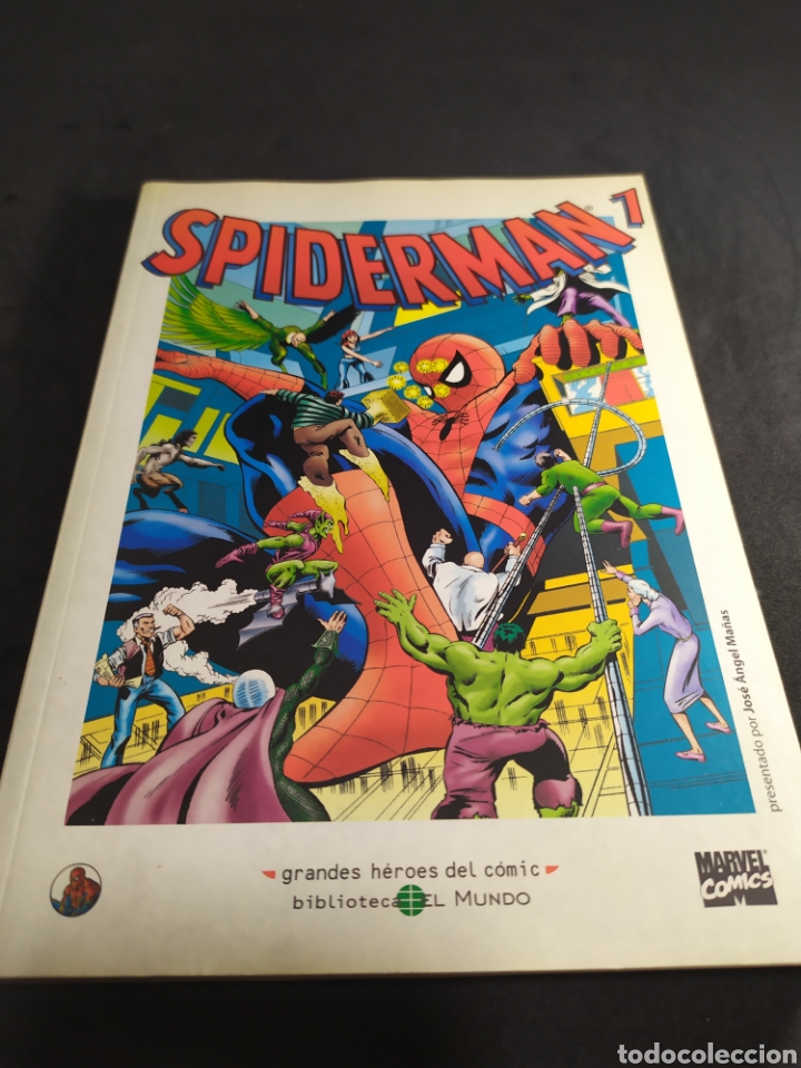 Comics: Spider-Man n&uacute;mero 1 Grandes heroes del c&oacute;mic Biblioteca el Mundo