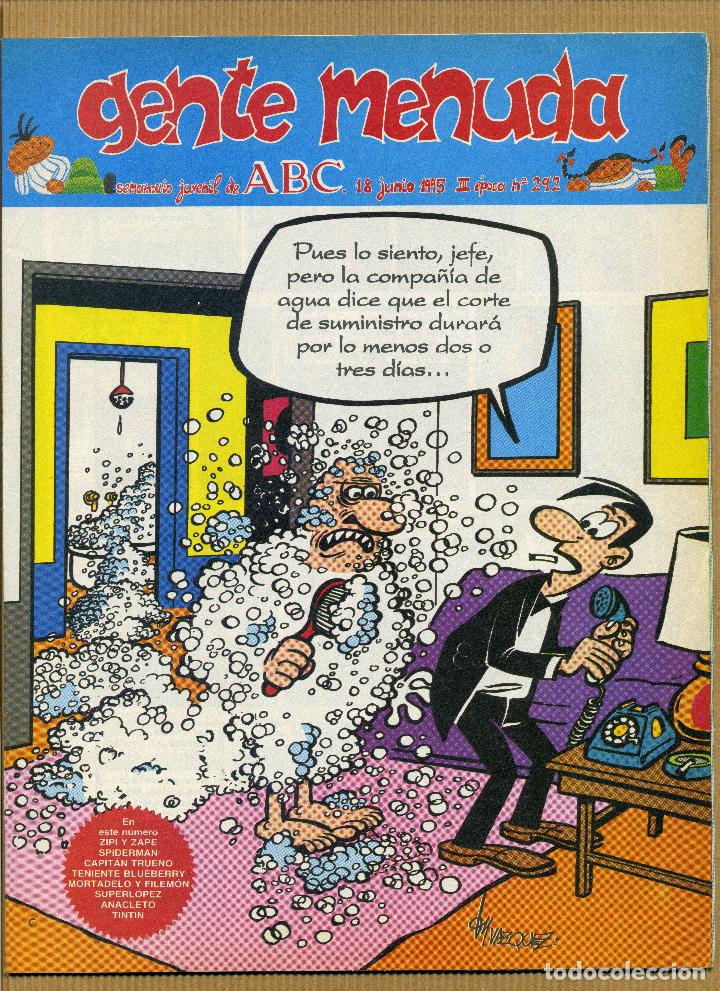 C&oacute;mics: GENTE MENUDA ABC - N&ordm; 292 - Foto 1