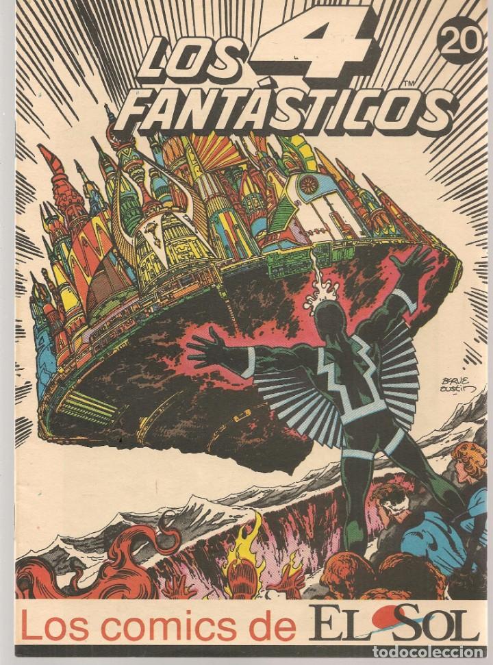 C&oacute;mics: LOS COMICS DE EL SOL. N&ordm; 20. LOS 4 FANTASTICOS. (P/C58) - Foto 1