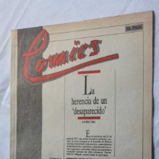 Cómics: COMICS CLASICOS Y MODERNOS FASCICULO Nº 13 - EL PAIS. Lote 223514913