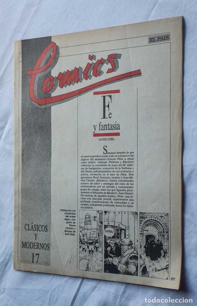 C&oacute;mics: Comics Clasicos y Modernos Fasciculo n&ordm; 17 - El Pais - Foto 1