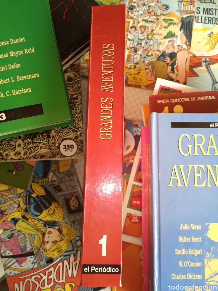 C&oacute;mics: Grandes aventuras 1-2-3 y 4 - Foto 2