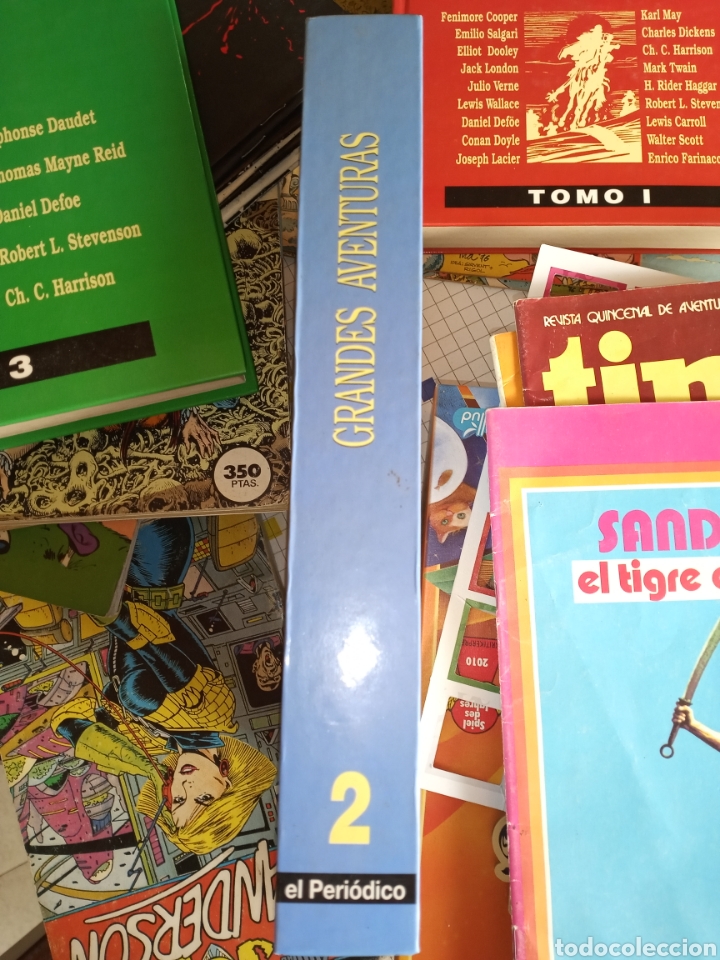 C&oacute;mics: Grandes aventuras 1-2-3 y 4 - Foto 4
