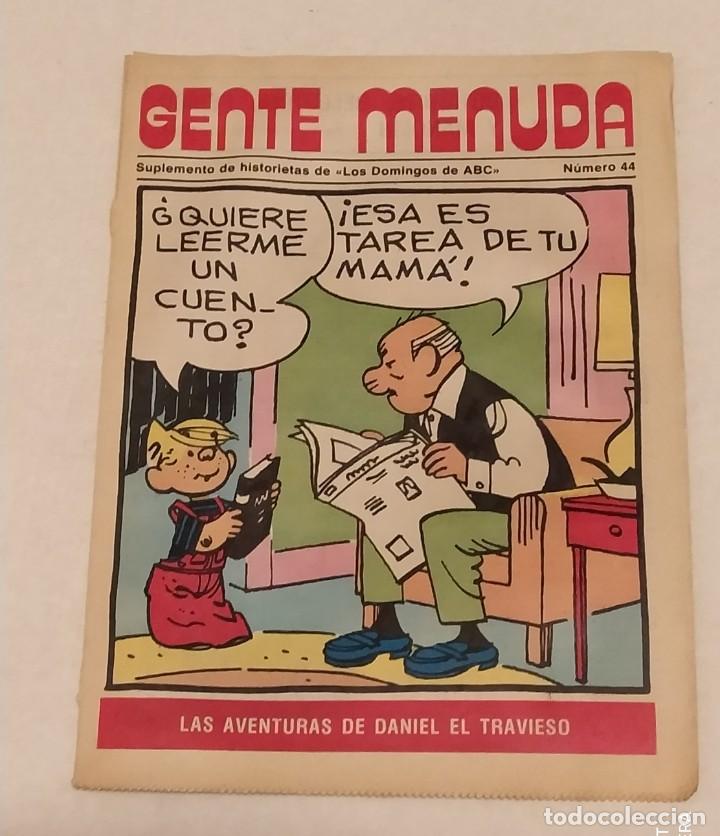 C&oacute;mics: GENTE MENUDA N&ordm; 44 - LOS DOMINGOS DE ABC - - Foto 1