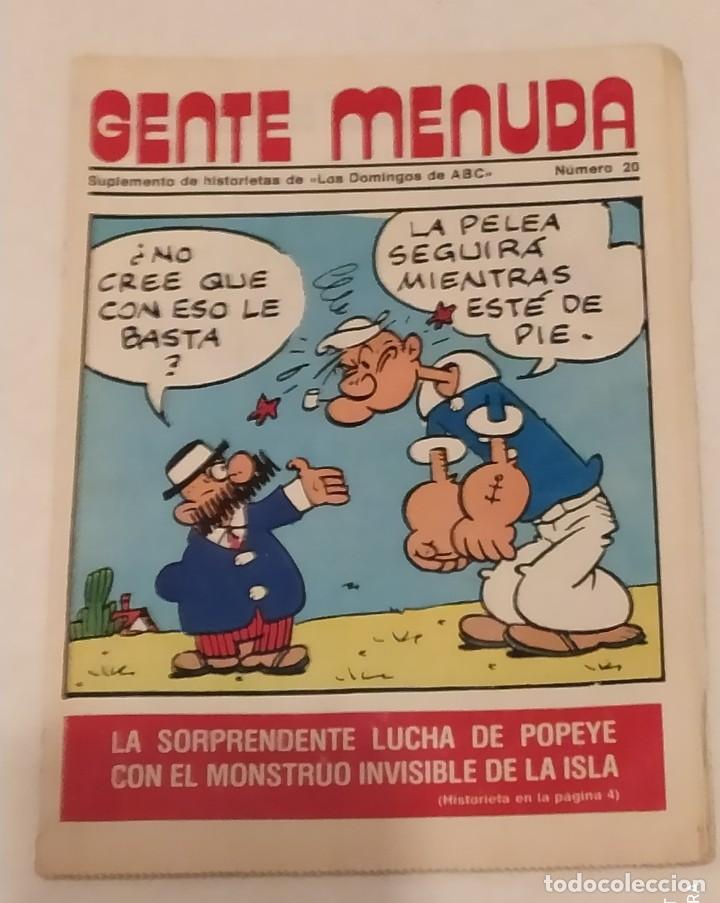 C&oacute;mics: GENTE MENUDA N&ordm; 20 - LOS DOMINGOS DE ABC - Foto 1