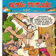 Comics: GENTE MENUDA. Nº 24. SEMANARIO JUVENIL DE ABC. 29 ABRIL 1990. . (C/A28). Lote 251379795