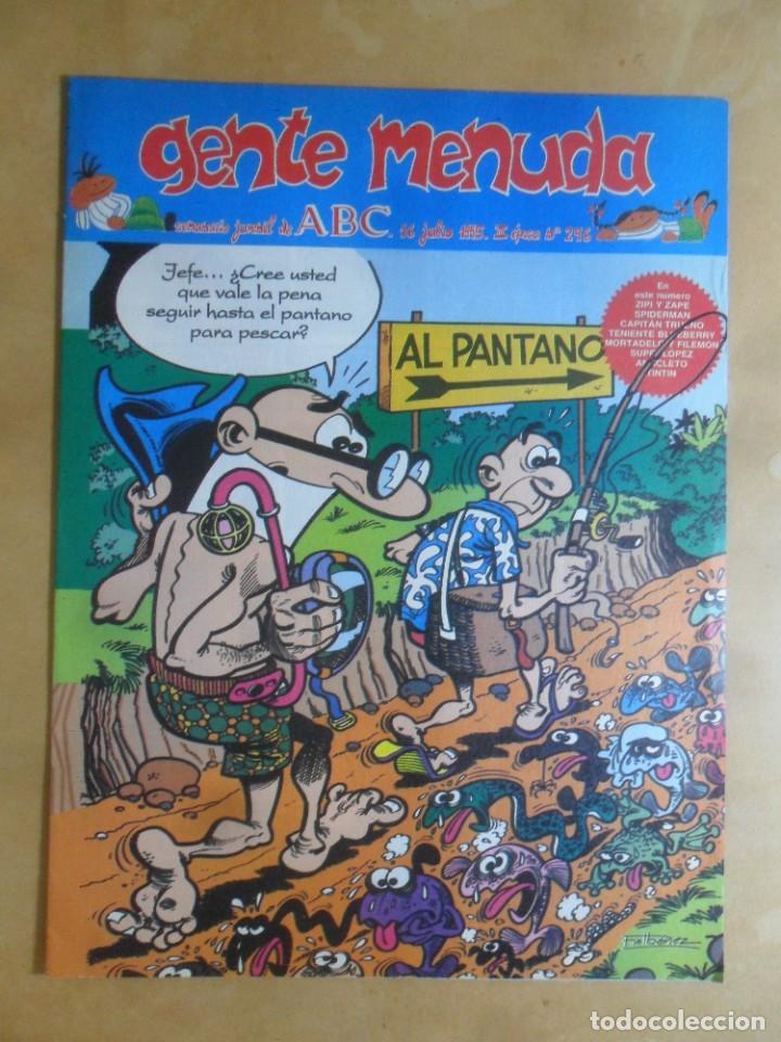 C&oacute;mics: N&ordm; 296 - GENTE MENUDA - 16 JULIO 1995 - ABC - Foto 1