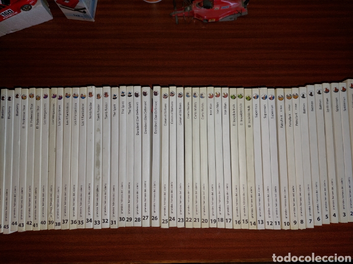 Comics : Colecci&oacute;n Grandes h&eacute;roes del C&oacute;mic (Biblioteca El Mundo) 46 tomos