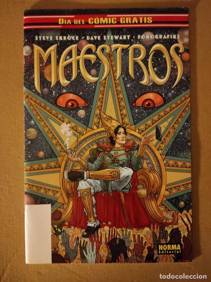 C&oacute;mics: MAESTROS DE STEVE SKROCE - NORMA EDITORIAL DIA DEL COMIC GRATIS - Foto 1