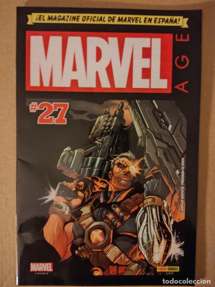 C&oacute;mics: MAGAZINE MARVEL AGE PANINI CONFIDENCIAL # 27 ABRIL DE 2018 - PANINI COMICS - Foto 1