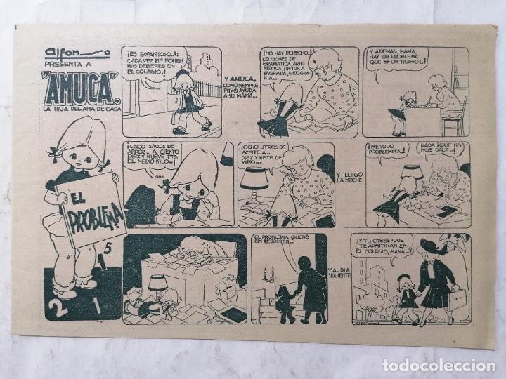 Cómics: ALFONSO PRESENTA AMUCA - EL PROBLEMA, SUPLEMENTO REVISTA AMA