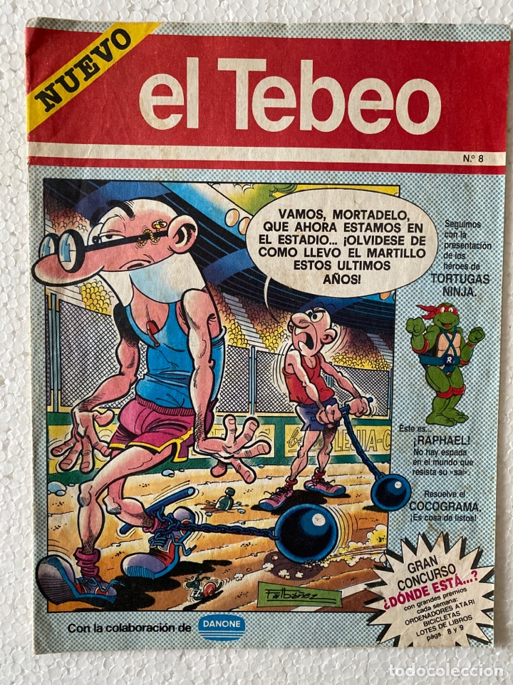 C&oacute;mics: EL TEBEO #8 - Barcelona 92 - Mortadel - Foto 1