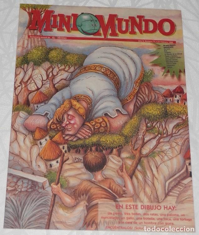 C&oacute;mics: REVISTA SEMAN&Aacute;L-MINIMUNDO N&ordm;71-1996 - Foto 1