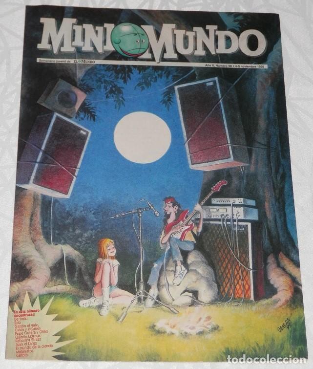 C&oacute;mics: REVISTA SEMAN&Aacute;L-MINIMUNDO N&ordm;58-1995 - Foto 1
