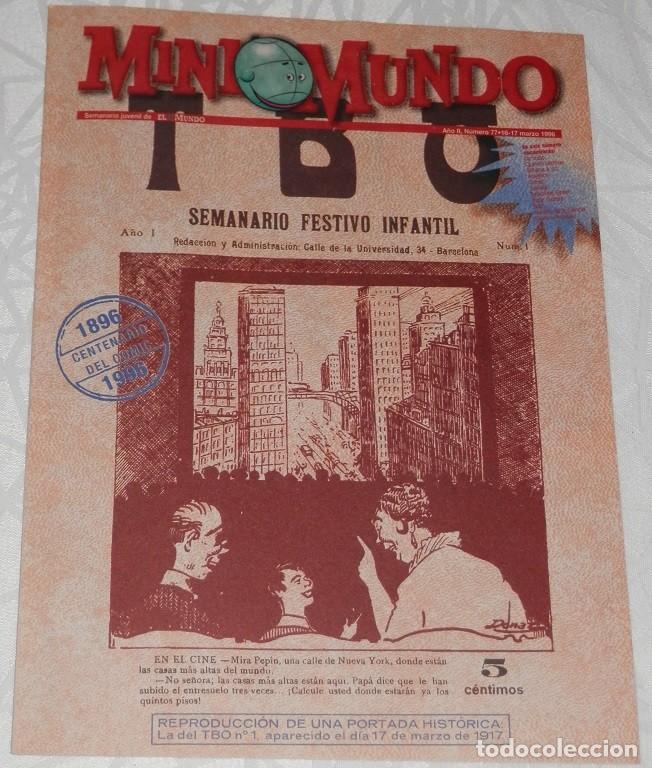 C&oacute;mics: REVISTA SEMAN&Aacute;L-MINIMUNDO N&ordm;77-1996 - Foto 1