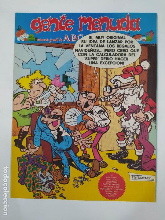 C&oacute;mics: GENTE MENUDA SEMANARIO JUVENIL DE ABC N&ordm;. TDKR59 - Foto 1