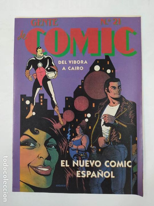 C&oacute;mics: GENTE DE COMIC N&ordm; 21. DEL VIBORA A CAIRO. TDKR46 - Foto 1