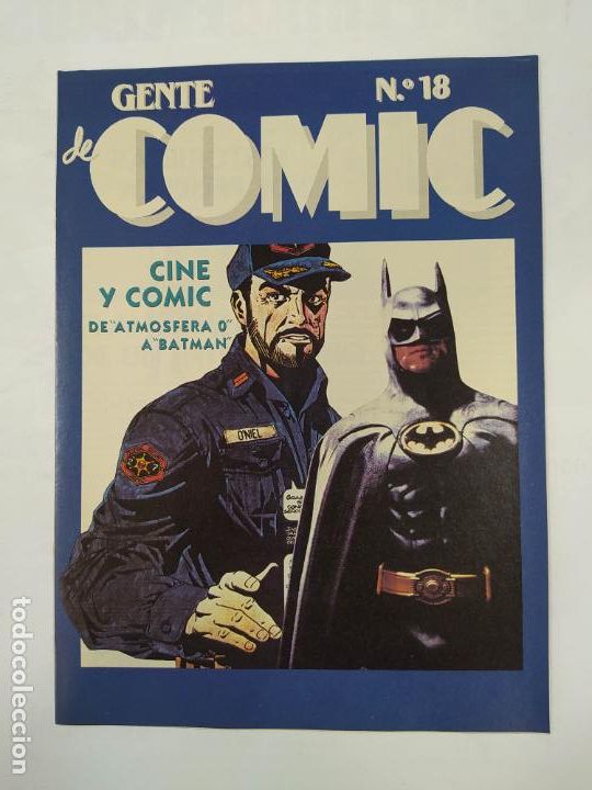 C&oacute;mics: GENTE DE COMIC N&ordm; 18. CINE Y COMIC. TDKR46 - Foto 1