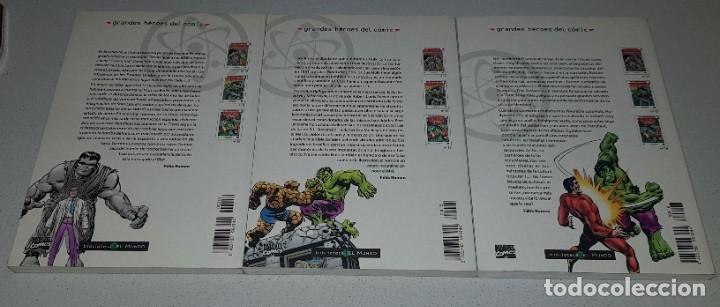 C&oacute;mics: EL INCREIBLE HULK Biblioteca El Mundo (3 tomos) 2003 - Foto 2