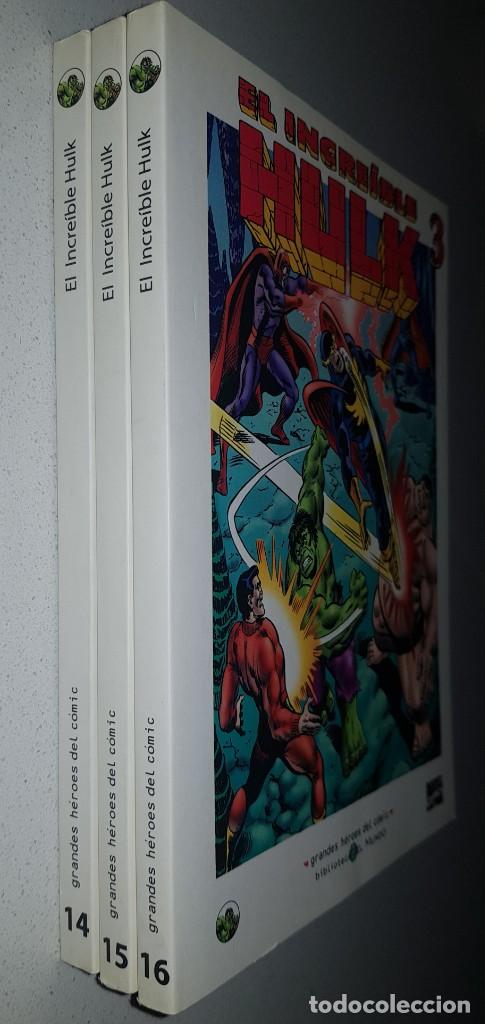 C&oacute;mics: EL INCREIBLE HULK Biblioteca El Mundo (3 tomos) 2003 - Foto 3