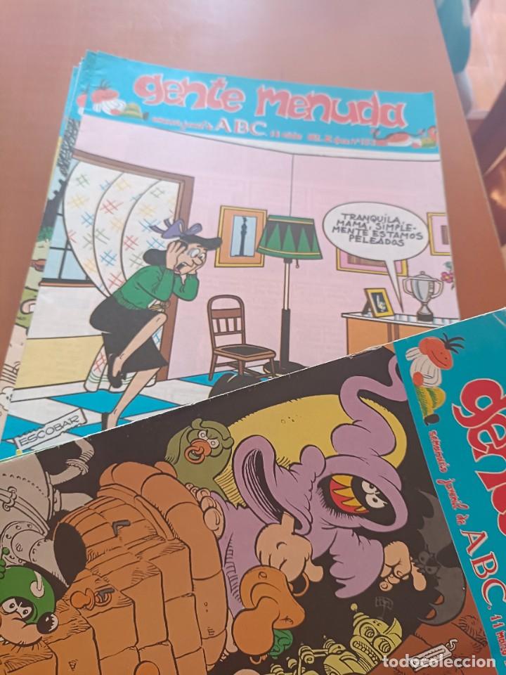 C&oacute;mics: LOTE DE 42 NUMEROS * GENTE MENUDA * SUPLEMENTOS ABC * DE 1990 A 1995 - Foto 3